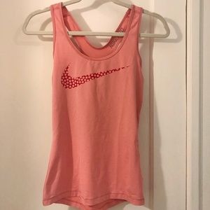 Womens Nike Pro Polka Dot Tank Top